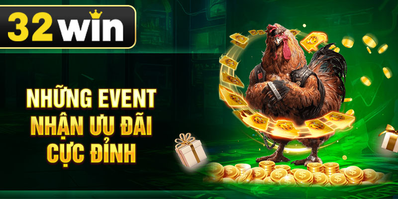Những event nhận ưu đãi cực đỉnh